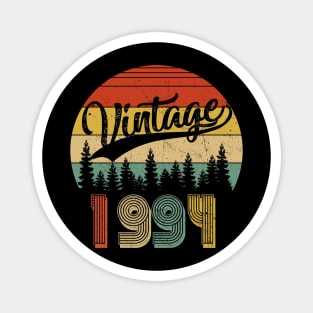 Vintage Born In 1994 30th Birthday Retro Gift 30 Year Old Magnet